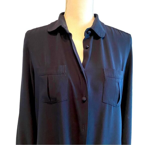 Harvey Faircloth Long Sleeve Ruffled Dress Size 8 - Picture 4 of 7